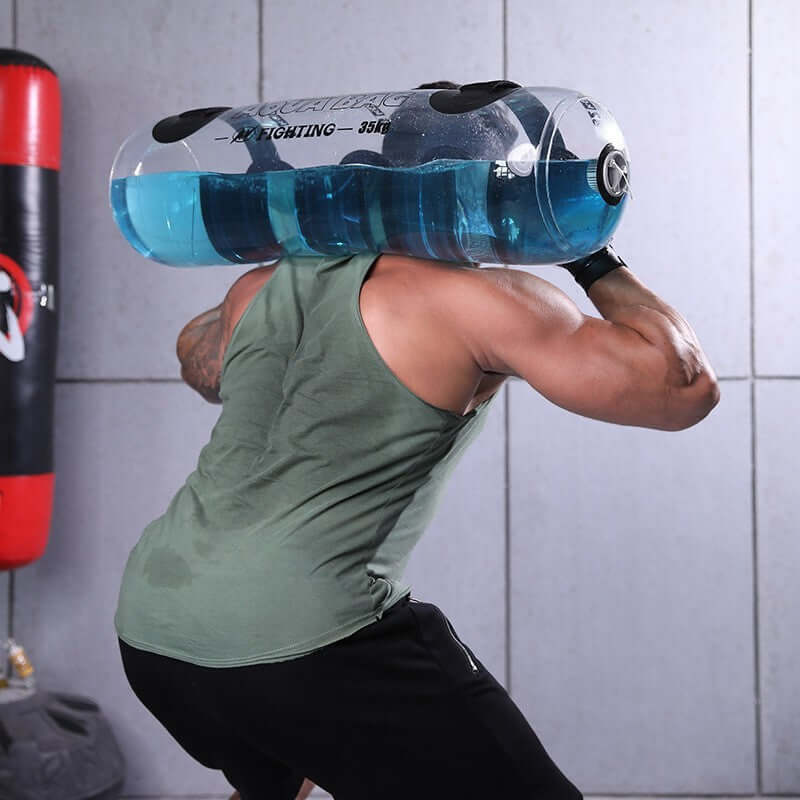 Transparent Water Dumbbell Adjustable Weight Fitness Training Exercise Equipment
