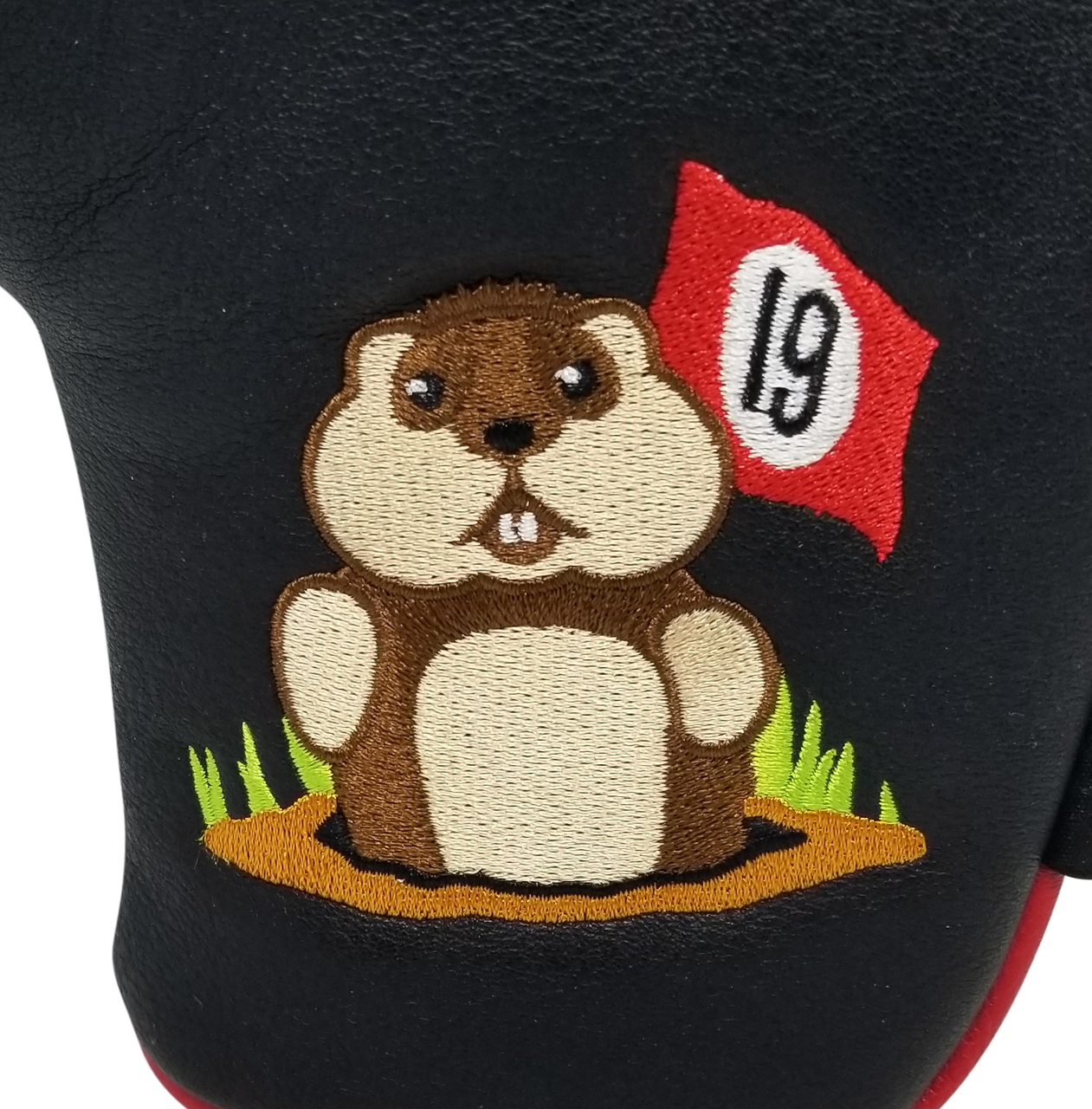 19th Hole Gopher Embroidered Putter Cover by ReadyGOLF - Blade