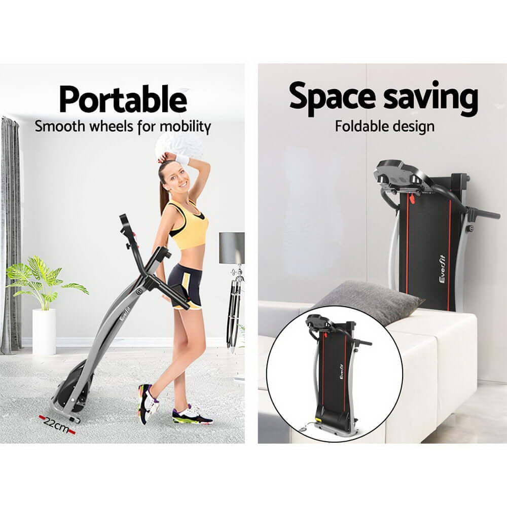 Electric Treadmill Home Gym Exercise Machine for Cardio Fitness