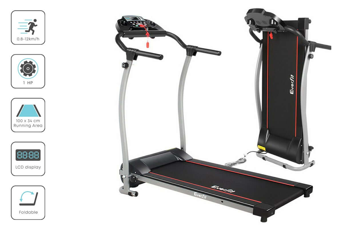 Electric Treadmill Home Gym Exercise Machine for Cardio Fitness