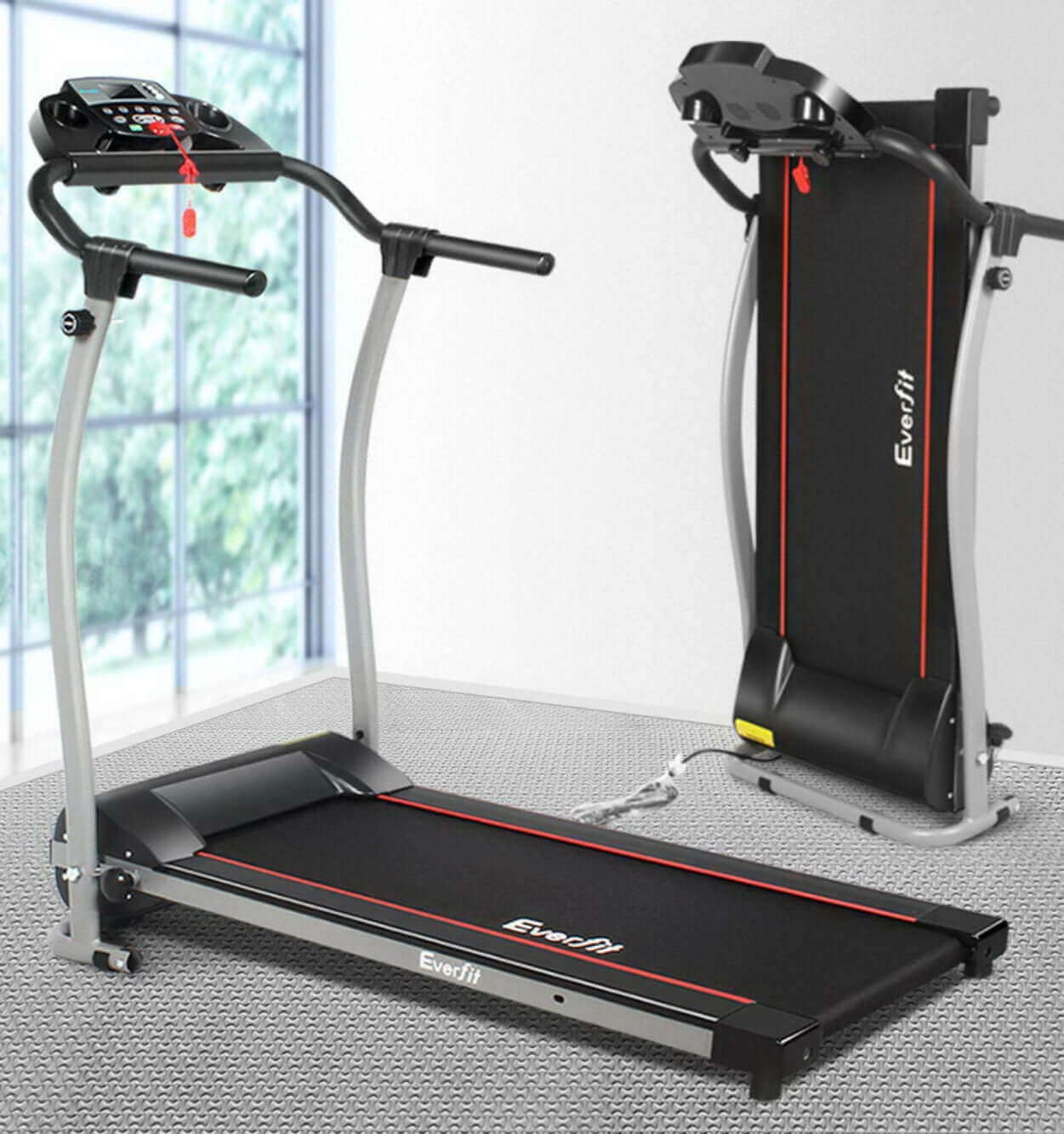 Electric Treadmill Home Gym Exercise Machine for Cardio Fitness