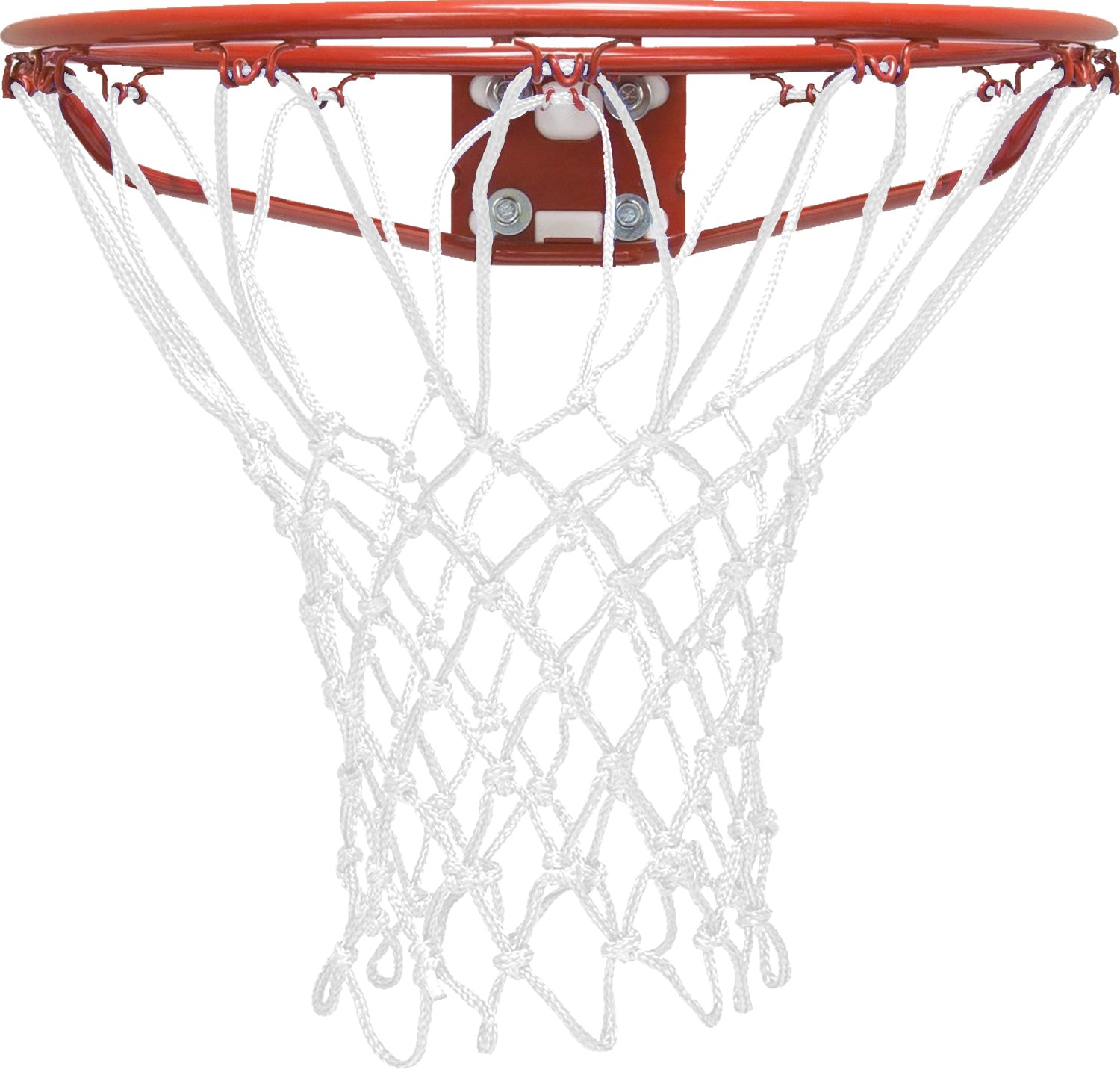 Heavy Duty White Basketball Rim Net Replacement for Indoor Outdoor Hoops