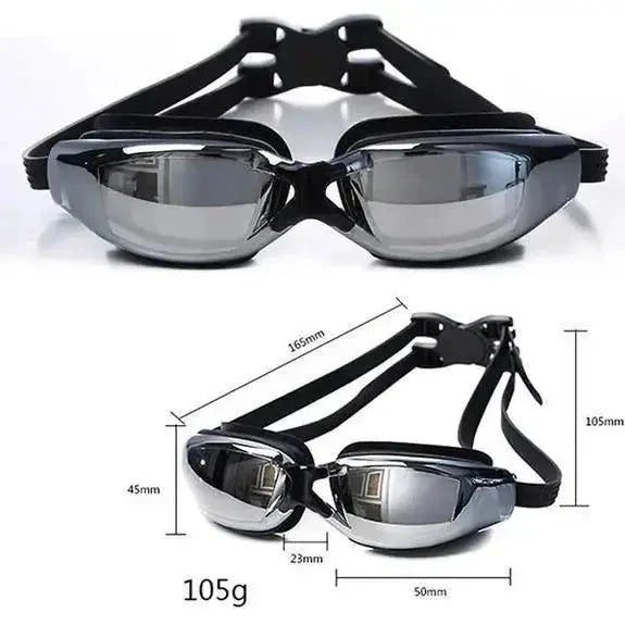 ClearView HD Swim Goggles Comfort Fit Adjustable Straps
