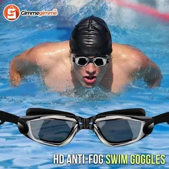 ClearView HD Swim Goggles Comfort Fit Adjustable Straps