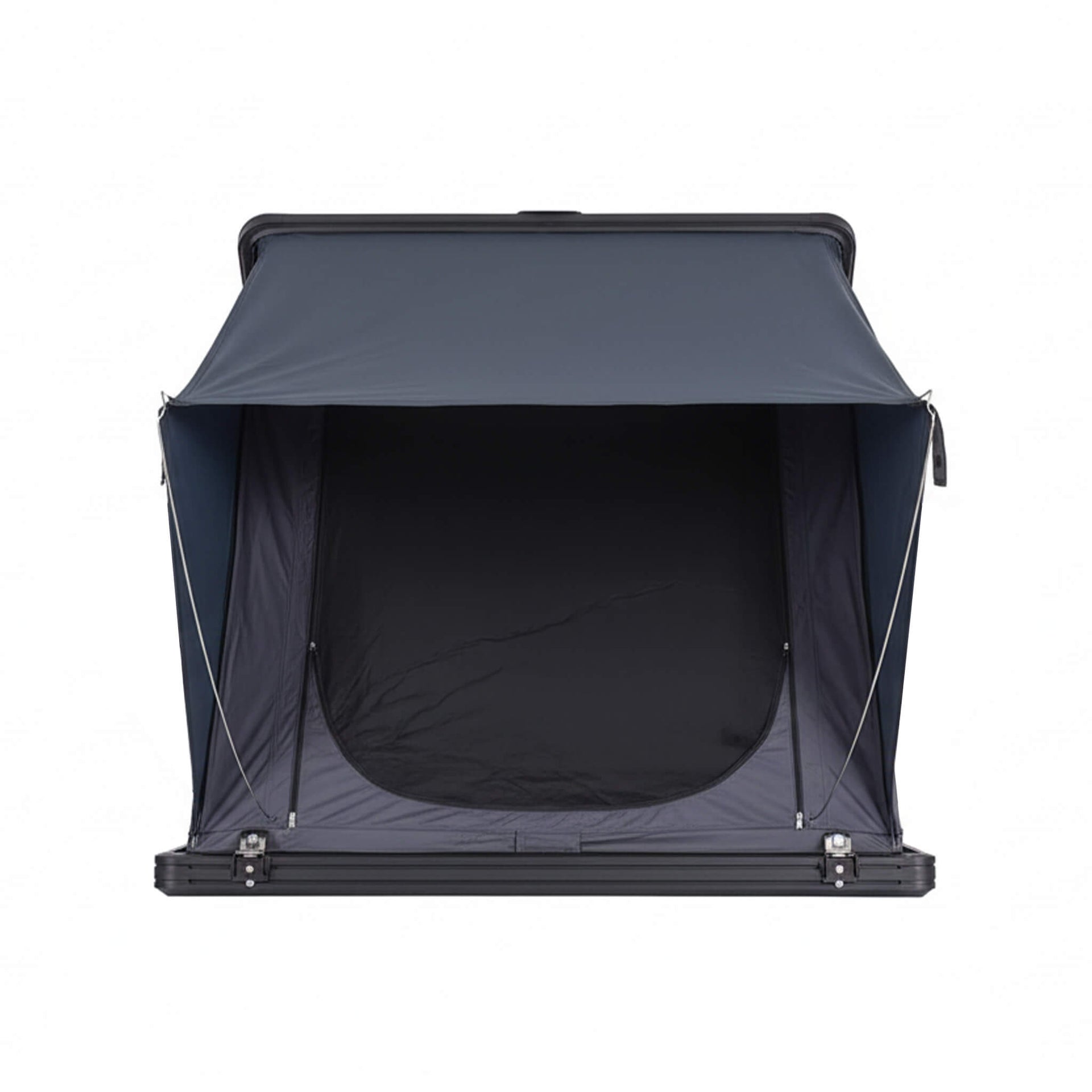 Trailora Ridge Heavy-Duty Aluminum Hard-Shell Rooftop Tent With Ladder, LED Lighting, And Memory Foam Mattress (SAK82931)