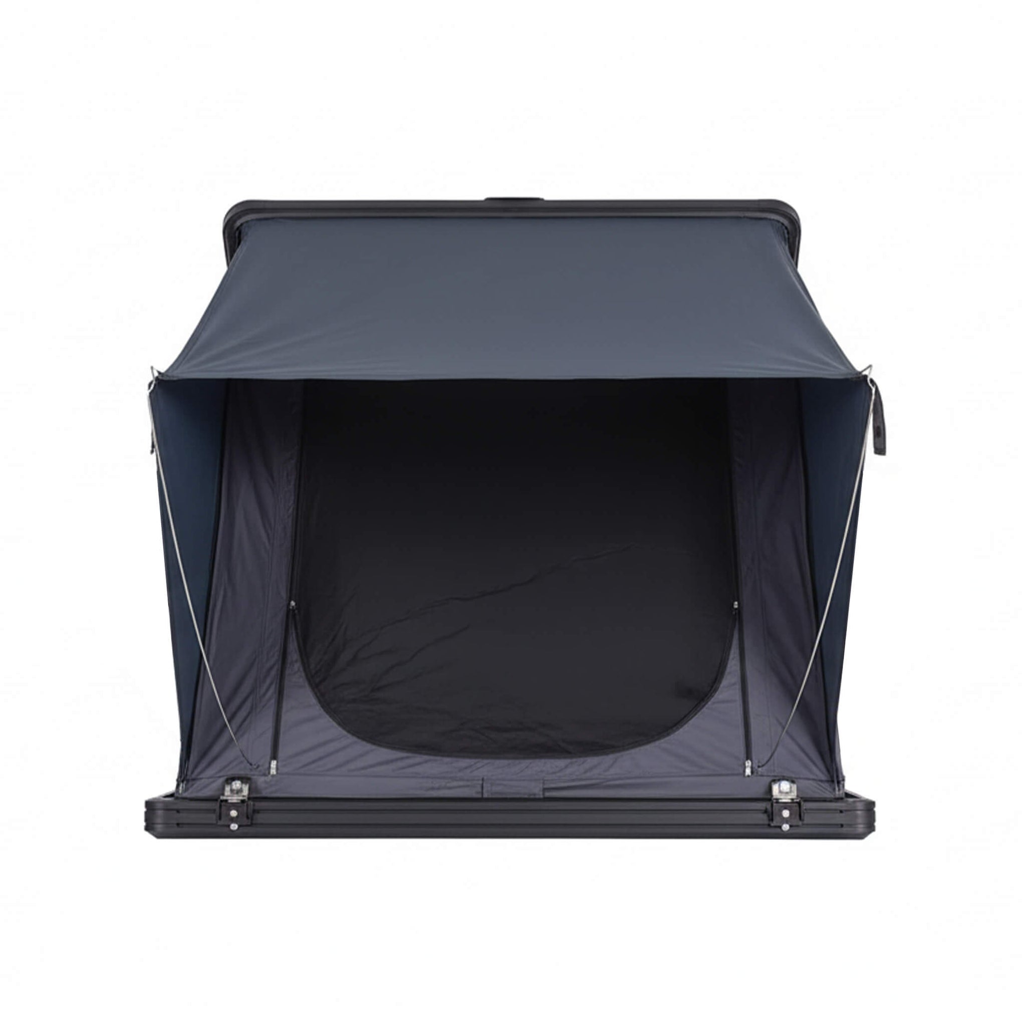 Trailora Ridge Heavy-Duty Aluminum Hard-Shell Rooftop Tent With Ladder, LED Lighting, And Memory Foam Mattress (SAK82931)